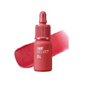 Son môi Peripera Ink Velvet Lip Tint 04 Vitality Coral