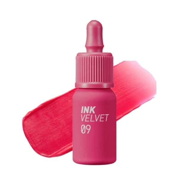 Son môi Peripera Ink Velvet Lip Tint 09 Sparkling Pink